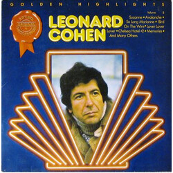 Leonard Cohen Golden Highlights Volume 8 Vinyl LP USED