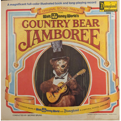 The Country Bears / George Bruns Original Soundtrack from Walt Disney World's Country Bear Jamboree Vinyl LP USED