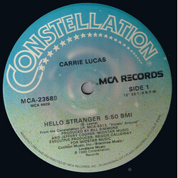 Carrie Lucas Hello Stranger USED VINYL 12INCH 33 S RPM