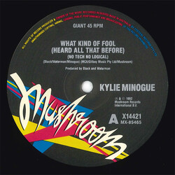 Kylie Minogue What Kind Of Fool (Heard All That Before) USED VINYL 12INCH 45 RPM SINGLE