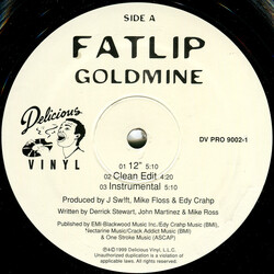 Fat Lip Goldmine / What's Up Fatlip? USED VINYL 12INCH PROMO