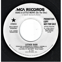 Luther Rabb Make A Little Move (On The One) Vinyl 7" USED