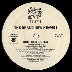 The Brand New Heavies Brother Sister USED VINYL 12INCH PROMO