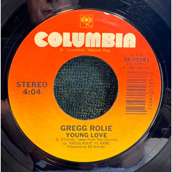 Gregg Rolie Young Love Vinyl 7" USED