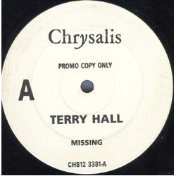 Terry Hall Missing USED VINYL 12INCH PROMO