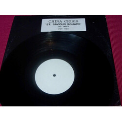 China Crisis Saint Saviour Square USED VINYL 12INCH SINGLE WHITE LABEL