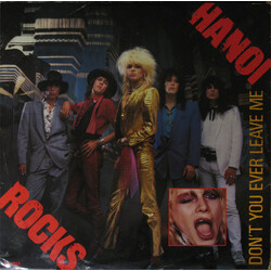Hanoi Rocks Don't You Ever Leave Me USED VINYL 12INCH 45 RPM
