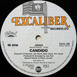 Candido Jingo USED VINYL 12INCH 45 RPM SINGLE