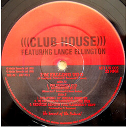 Club House / Lance Ellington I'm Falling Too USED VINYL 12INCH 33 S RPM