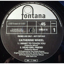 Catherine Wheel I Want To Touch You USED VINYL 12INCH PROMO