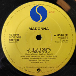 Madonna La Isla Bonita USED VINYL 12INCH SINGLE 45 RPM