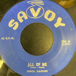Erroll Garner All Of Me / I Don't Stand A Ghost Of A Chance USED VINYL 7INCH 45 RPM SINGLE