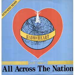 Radio Heart / Gary Numan All Across The Nation (Extended Remix) USED VINYL 12INCH 45 RPM