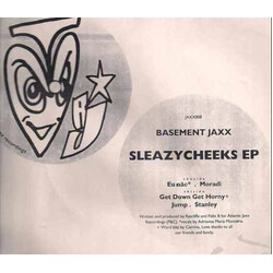 Basement Jaxx Sleazycheeks EP USED VINYL 12INCH EP PROMO WHITE LABEL