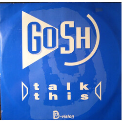 Gosh Talk This USED VINYL 12INCH 33 S RPM STEREO