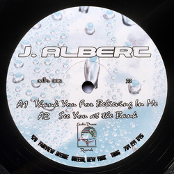 J. Albert / Person Of Interest EDR002 Vinyl 12" USED