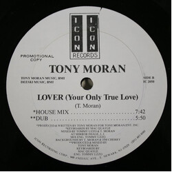 Tony Moran Lover USED VINYL 12INCH MAXI-SINGLE PROMO
