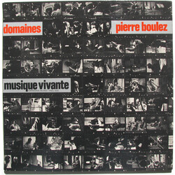 Pierre Boulez / Ensemble Musique Vivante / Diego Masson Domaines Vinyl LP USED