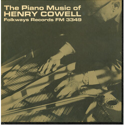 Henry Cowell The Piano Music Of Henry Cowell Vinyl LP USED