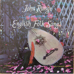 John Runge A Concert Of English Folk Songs Vinyl LP USED