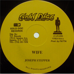 Joseph Stepper / Singing Sweet Wife / When I See You Smile USED VINYL 12INCH