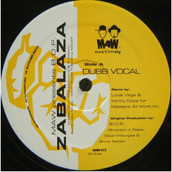 Masters At Work / BOP (6) Zabalaza USED VINYL 12INCH 33 S RPM