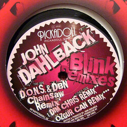 John Dahlbäck Blink (Remixes) USED VINYL 12INCH 33 S RPM 45 RPM MAXI-SINGLE