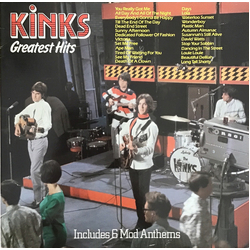 The Kinks Greatest Hits - Includes 6 Mod Anthems Vinyl LP USED