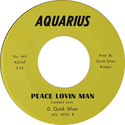 Candace Love Peace Lovin Man / Something Gonna Happen USED VINYL 7INCH 45 RPM