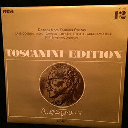 Arturo Toscanini / NBC Symphony Orchestra Dances From Famous Operas Vinyl LP USED