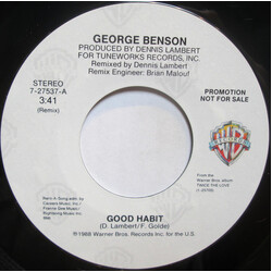 George Benson Good Habit USED VINYL 7INCH 45 RPM PROMO