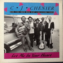 C.J. Chenier And The Red Hot Louisiana Band Let Me In Your Heart Vinyl LP USED