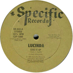 Lucinda (5) Give It Up USED VINYL 12INCH 33 S RPM