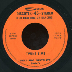 Seeburg Spotlite Band Twine Time / Gold Miner USED VINYL 7INCH 45 RPM
