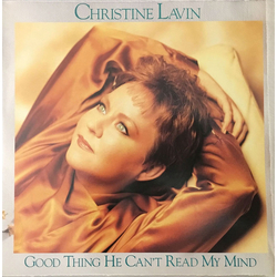 Christine Lavin Good Thing He Can't Read My Mind Vinyl LP USED