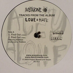 Aceyalone Find Out / Junkman USED VINYL 12INCH SINGLE
