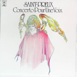 Saint-Preux Concerto Pour Une Voix Vinyl LP USED