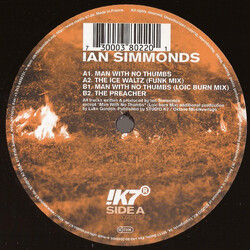Ian Simmonds Man With No Thumbs USED VINYL 12INCH 33 S RPM EP