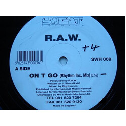 Raw On T Go USED VINYL 12INCH