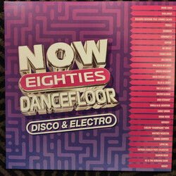 Various Now Eighties Dancefloor Disco & Electro Vinyl 2 LP USED