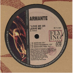 Armante Love Me Or Leave Me (Remix) USED VINYL 12INCH 33 S RPM