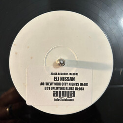 Eli Nissan New York City Nights / Uplifting Blues USED VINYL 12INCH WHITE LABEL PROMO