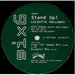 Loleatta Holloway Stand Up! USED VINYL 12INCH 33 S RPM PROMO