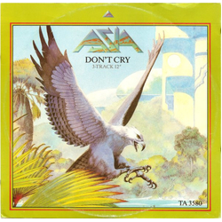 Asia Al Pitrelli Don't Cry Vinyl 12" USED
