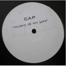 Cap (2) Music Is My Life USED VINYL 12INCH SINGLE SIDED WHITE LABEL