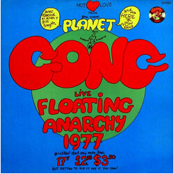 Planet Gong (2) Live Floating Anarchy 1977 Vinyl LP USED