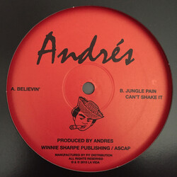 Andrés Believin' USED VINYL 12INCH 33 S RPM