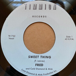 Fred (98) / Cold Diamond & Mink Sweet Thing / My Baby's Outta Sight (Amen!) USED VINYL 7INCH 45 RPM SINGLE