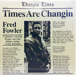 Fred Fowler Times Are Changin' VINYL 12" USED