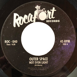 Outer Space (7) Not Even Light b/w Dead Planet (feat. Gemma Humet) USED VINYL 7INCH 45 RPM SINGLE